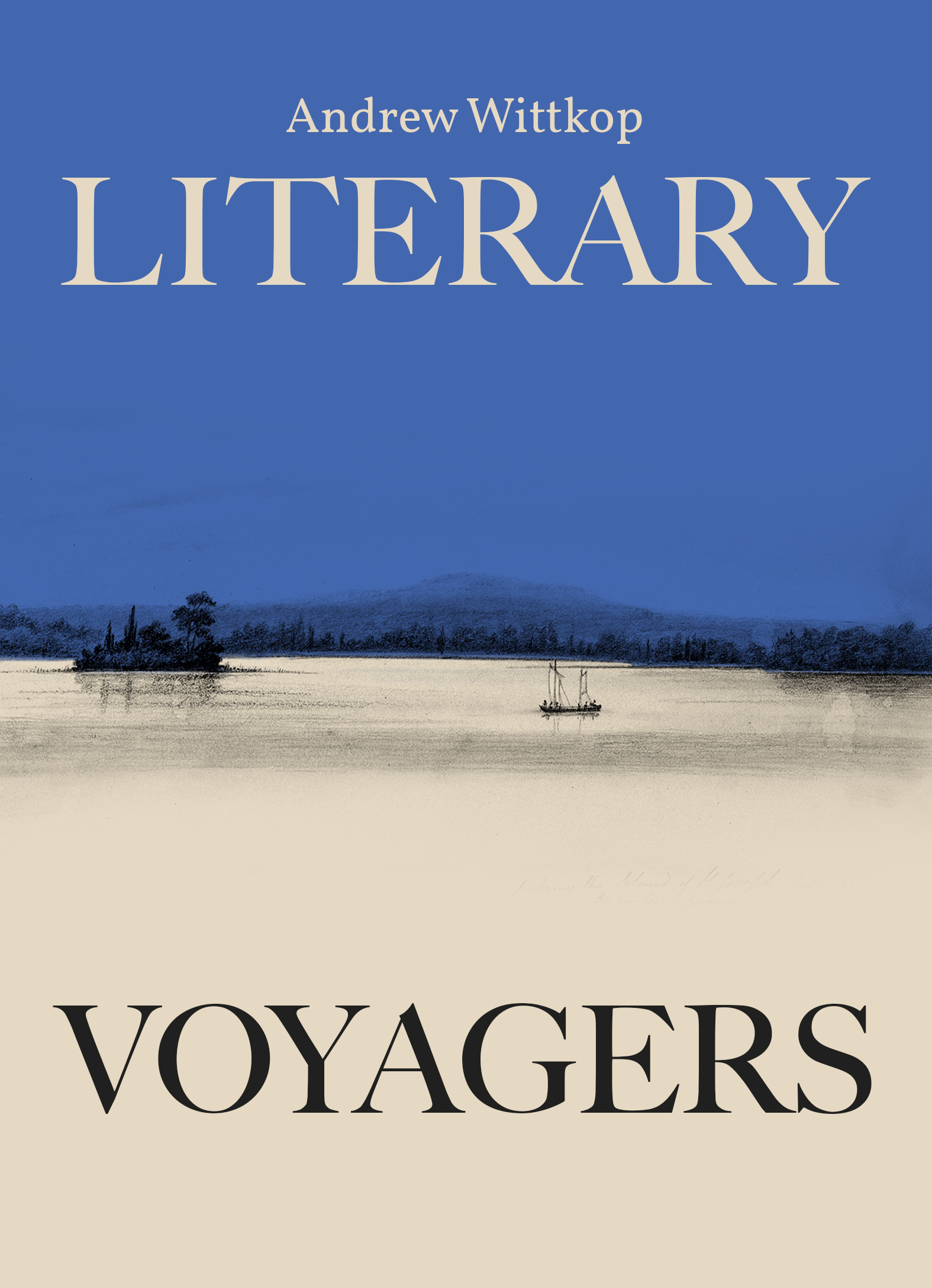 Literary Voyagers cover by David Wilson, based on an 1837 by Anna Brownell Jameson.
